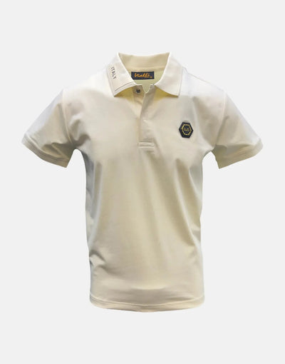 Vialli Hanson Cream Polo Shirt