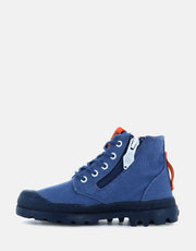 Palladium Kids Supply True Navy Boots