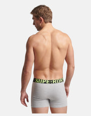 Superdry Organic Cotton Boxer Dual Logo Double Pack