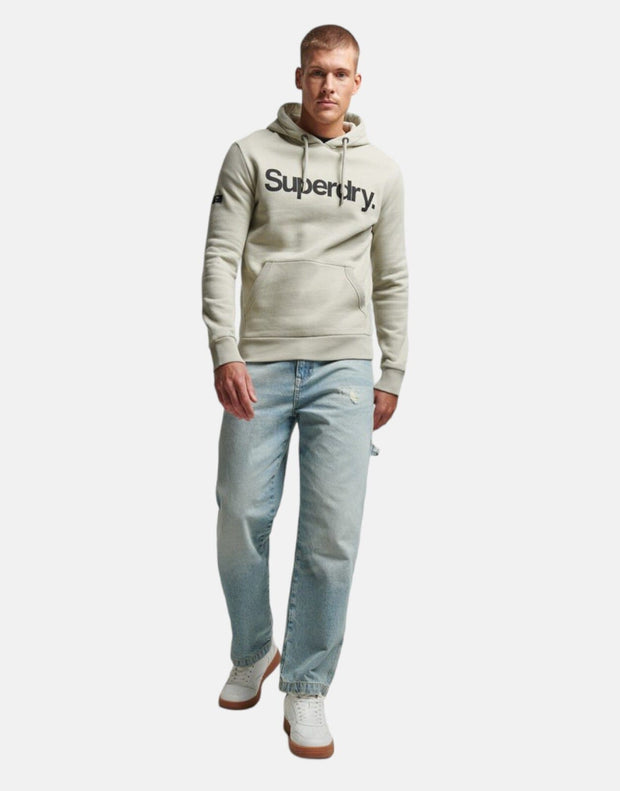 Superdry Organic Cotton Core Logo Graphic Hoodie