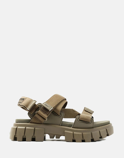 Palladium Revolt Mono Dusky Green Sandals