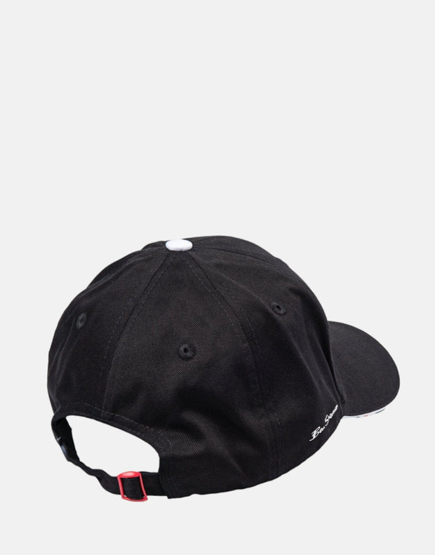 Ben Sherman Rubber Target Cap Black