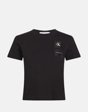 Calvin Klein Satin Boxes Baby Black T-Shirt