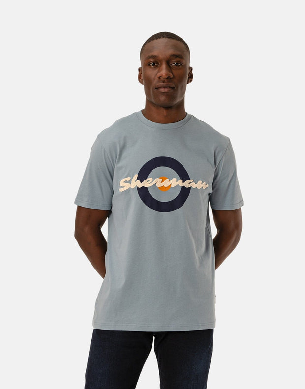 Ben Sherman Retro Chenille Target T-Shirt