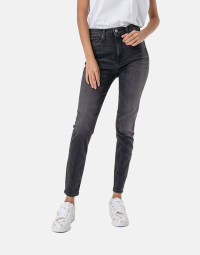 Calvin Klein High Rise Super Skinny Black Jeans