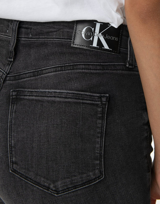 Calvin Klein High Rise Super Skinny Black Jeans