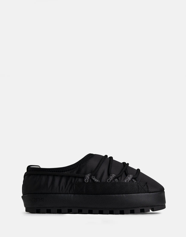 Calvin Klein Home Slipper Lacing Black