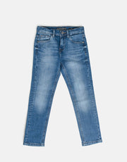 Guess Kids Denim Slim Fit Jeans LWS