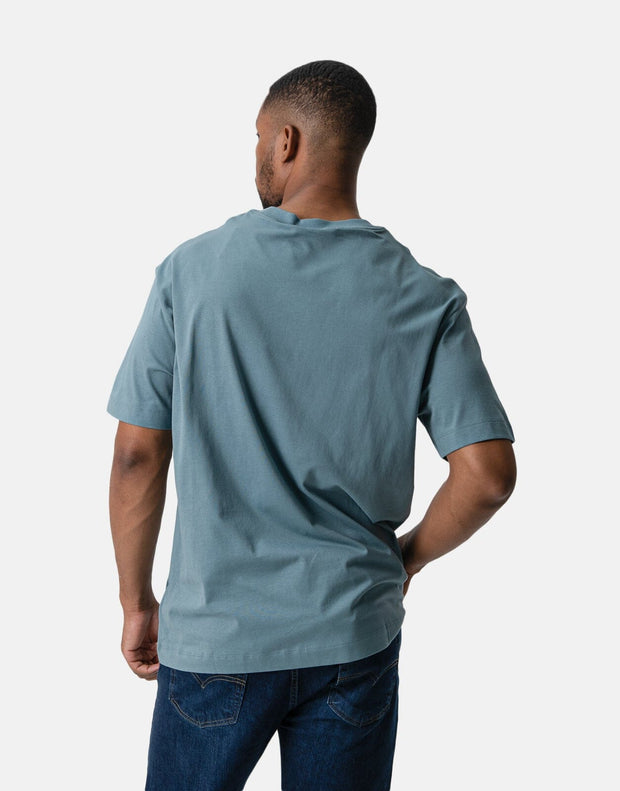 Calvin Klein Illusion Logo T-Shirt Teal