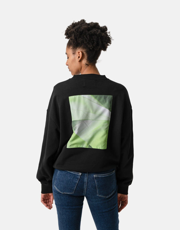 Calvin Klein Illuminated Graphic Crew Neck Sweatshirt