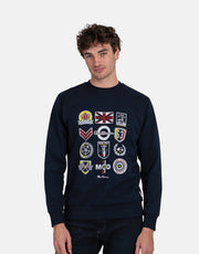 Ben Sherman Scooter Club Navy Sweatshirt