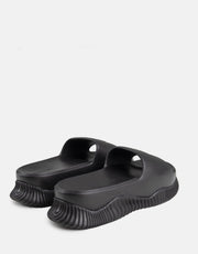 Calvin Klein Texture Hybrid Slides Black