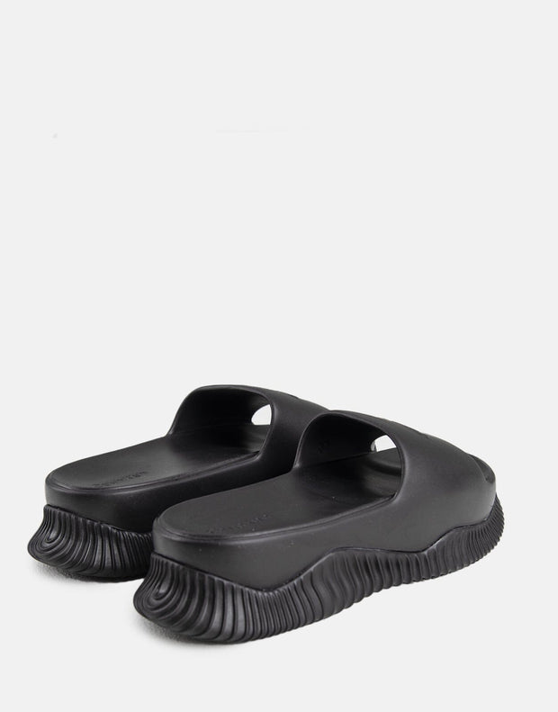 Calvin Klein Texture Hybrid Slides Black