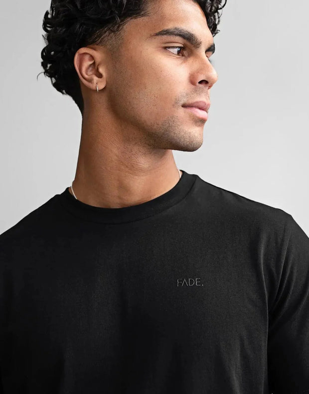 Fade Essential Black T-Shirt