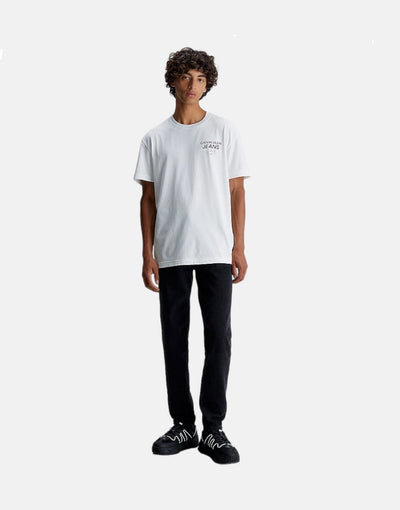 Calvin Klein Future Galaxy Graphic White T-Shirt