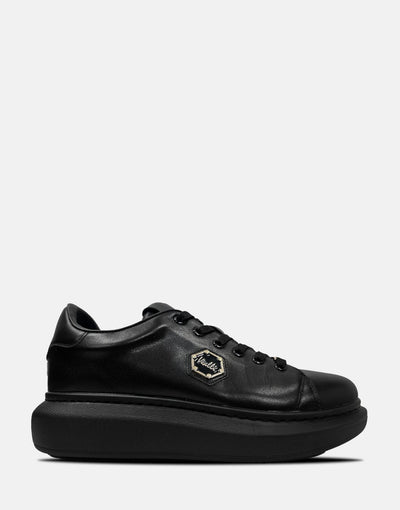 Vialli Bastoni Black Sneakers